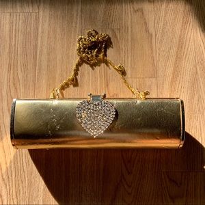 Gold Clutch Purse